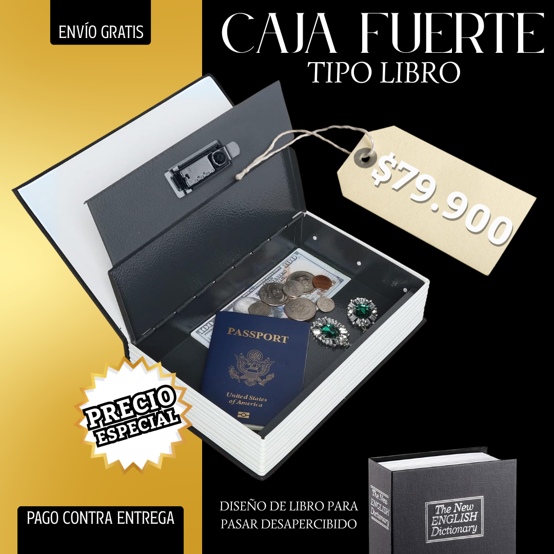 CAJA FUERTE + ENVIO GRATIS🎁