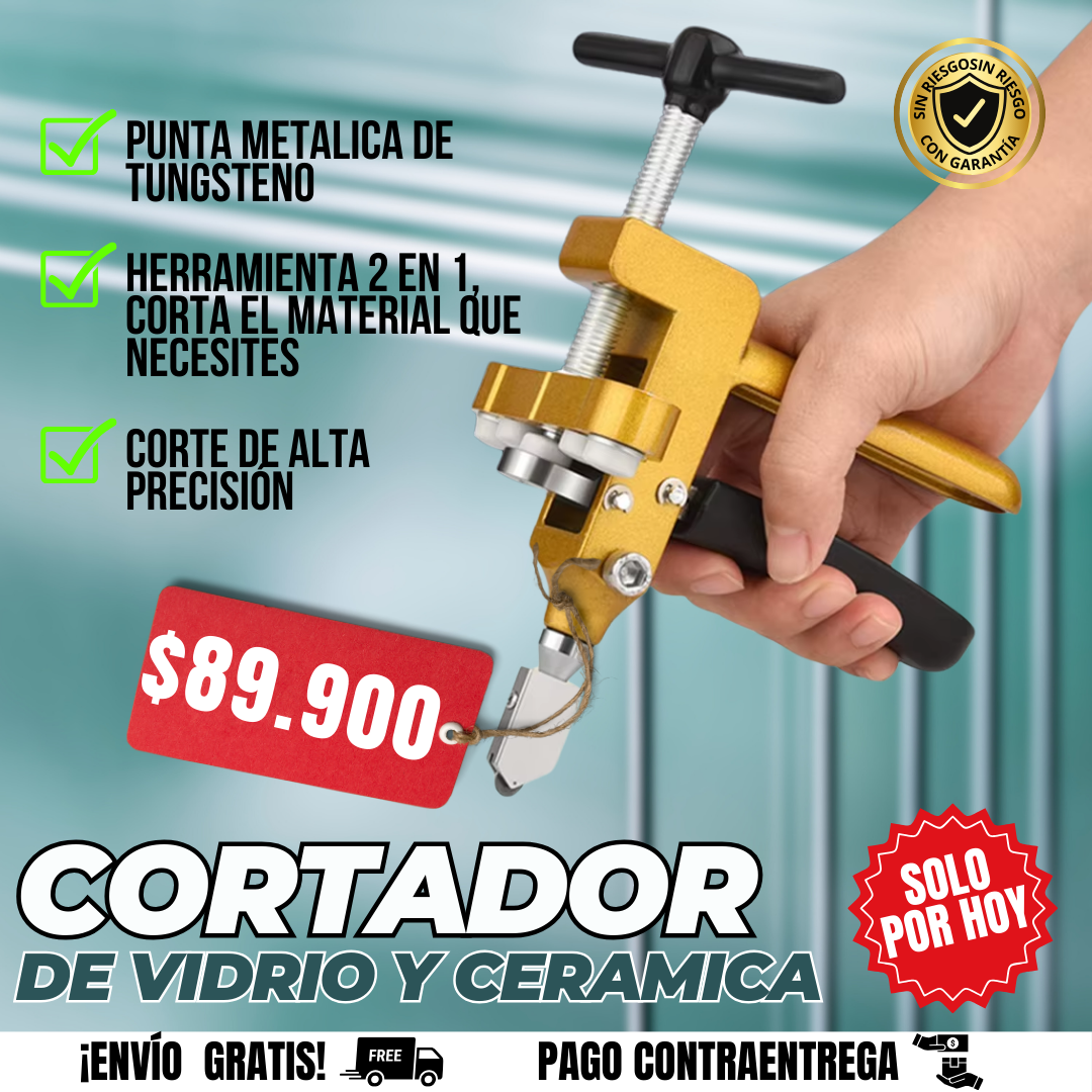 CORTADOR DE VIDRIO Y CERAMICA + ENVIO GRATIS🎁