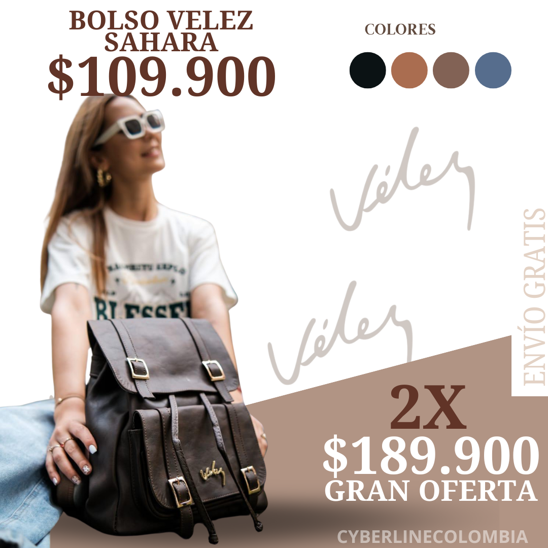 BOLSO VELEZ SAHARA PARA DAMA