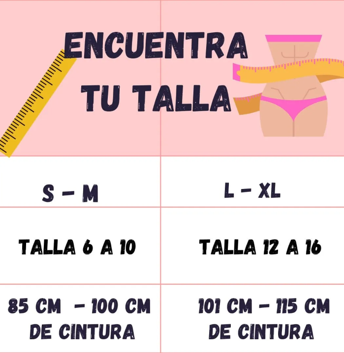 PANTY LEVANTACOLA CON FAJA CONTROL ABDOMEN ALTO Y BAJO I POWERNET