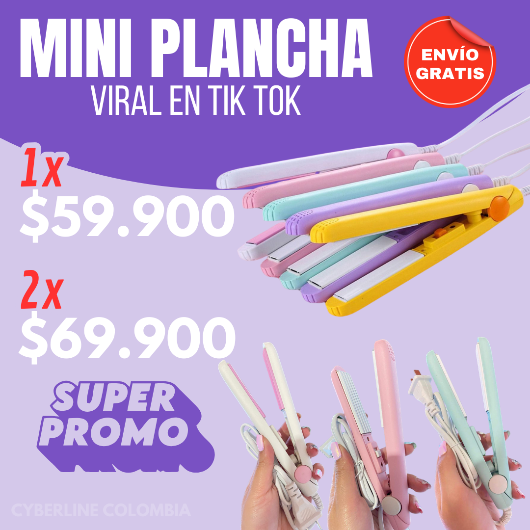 MINI PLANCHA VIAJERA - VIRAL TIK TOK